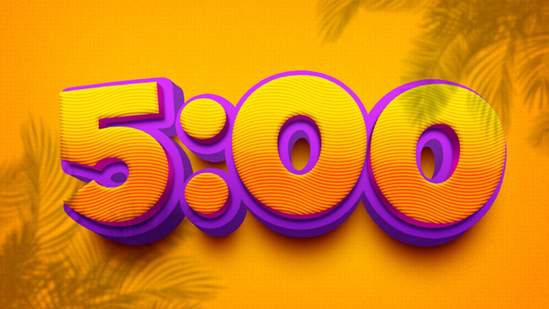 Summer Wavy Party Countdown